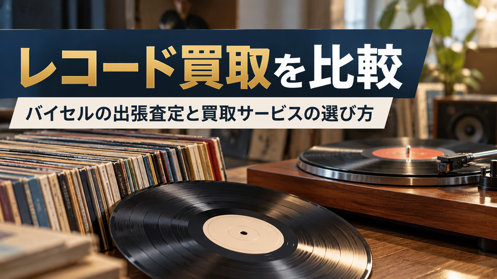 レコード買取比較と選び方