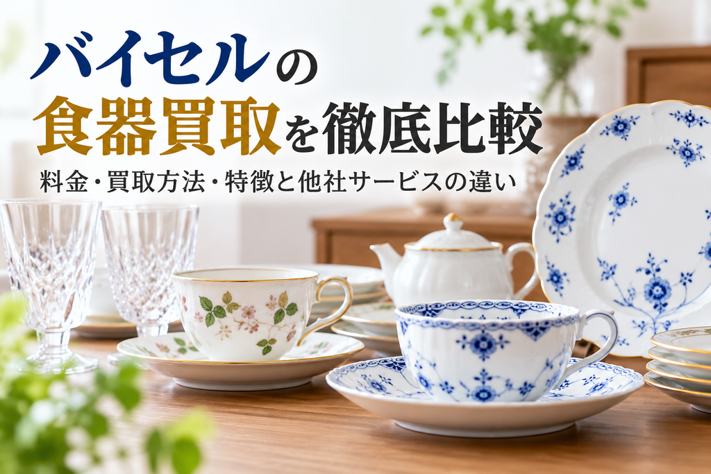 バイセル食器買取徹底比較