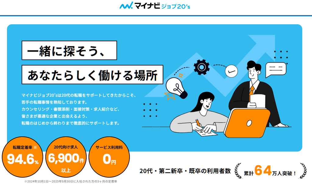 マイナビジョブ20'sとは