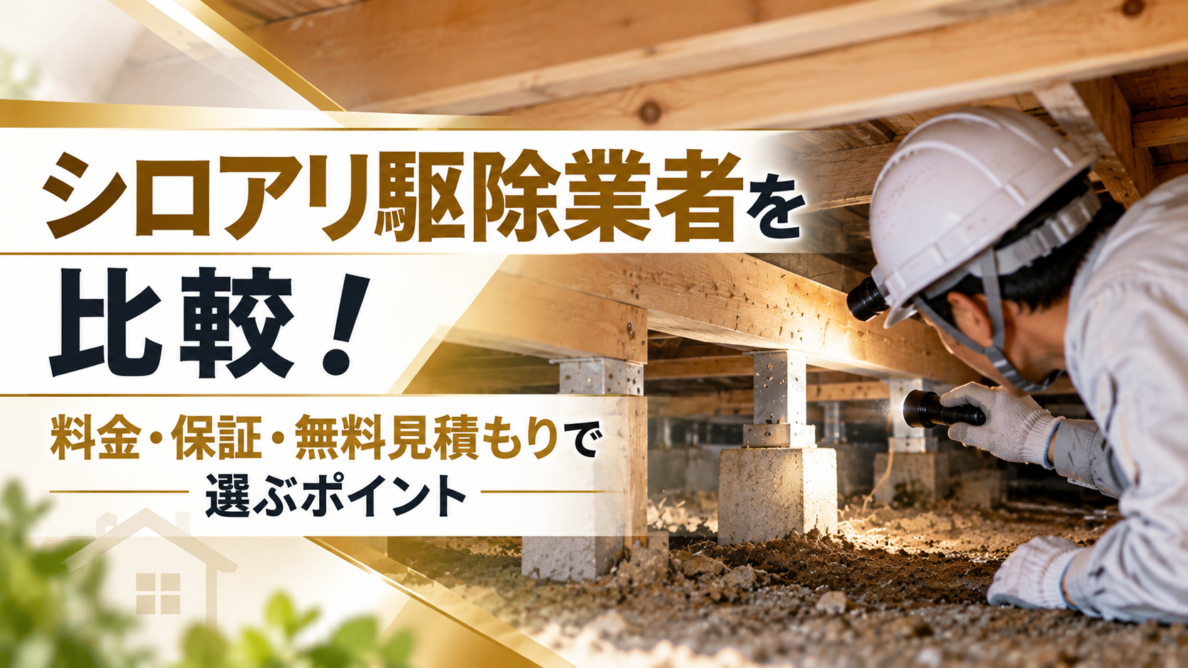 街角シロアリ駆除相談所を徹底解説!料金・口コミ・他社サービスとの違いを比較