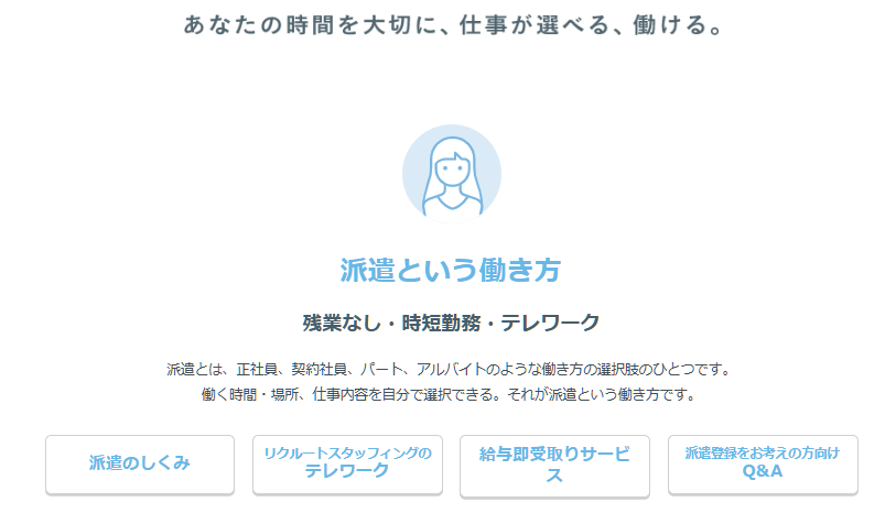 リクルートスタッフィングの特徴・料金・サポート