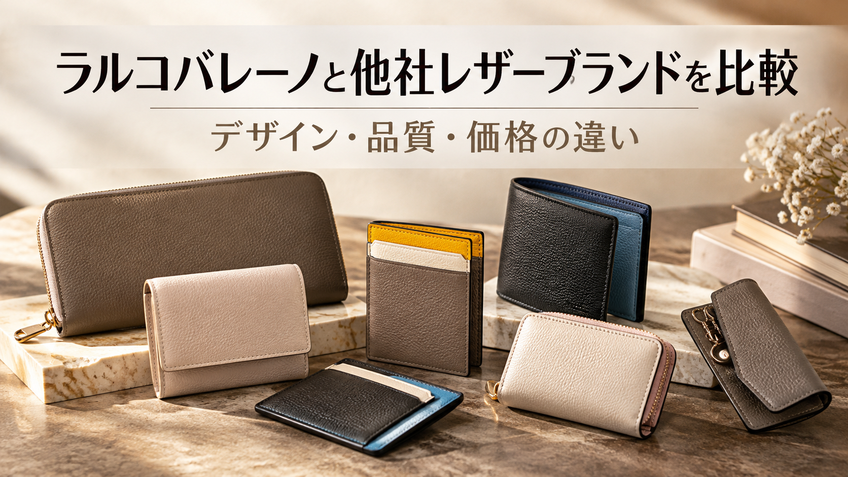 ラルコバレーノと他社レザーブランドを比較|デザイン・品質・価格の違い