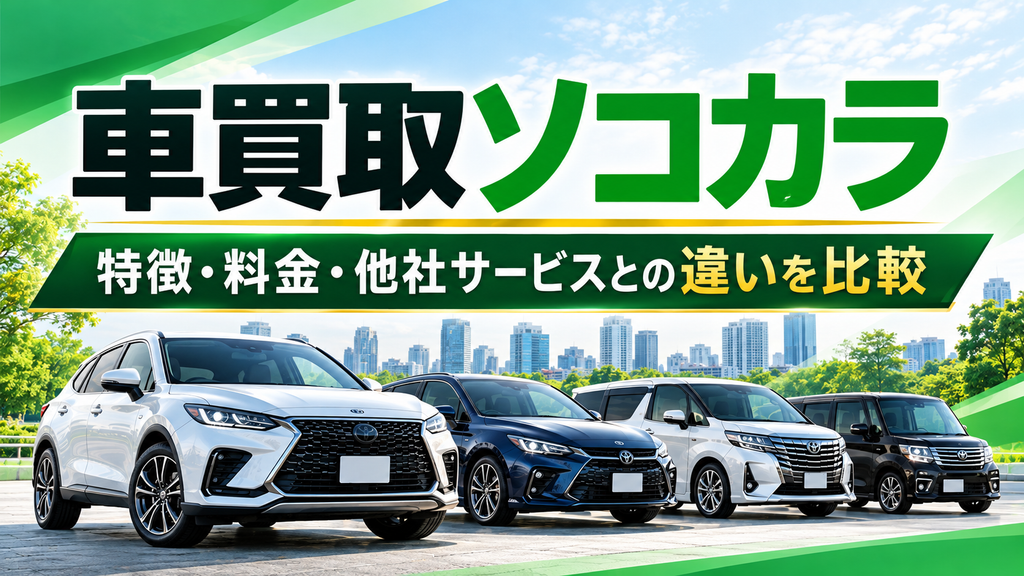 車買取ソコカラ 車種比較