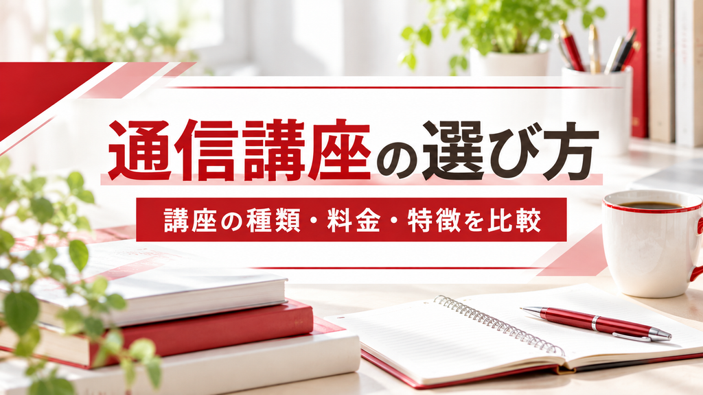 通信講座の選び方ガイド