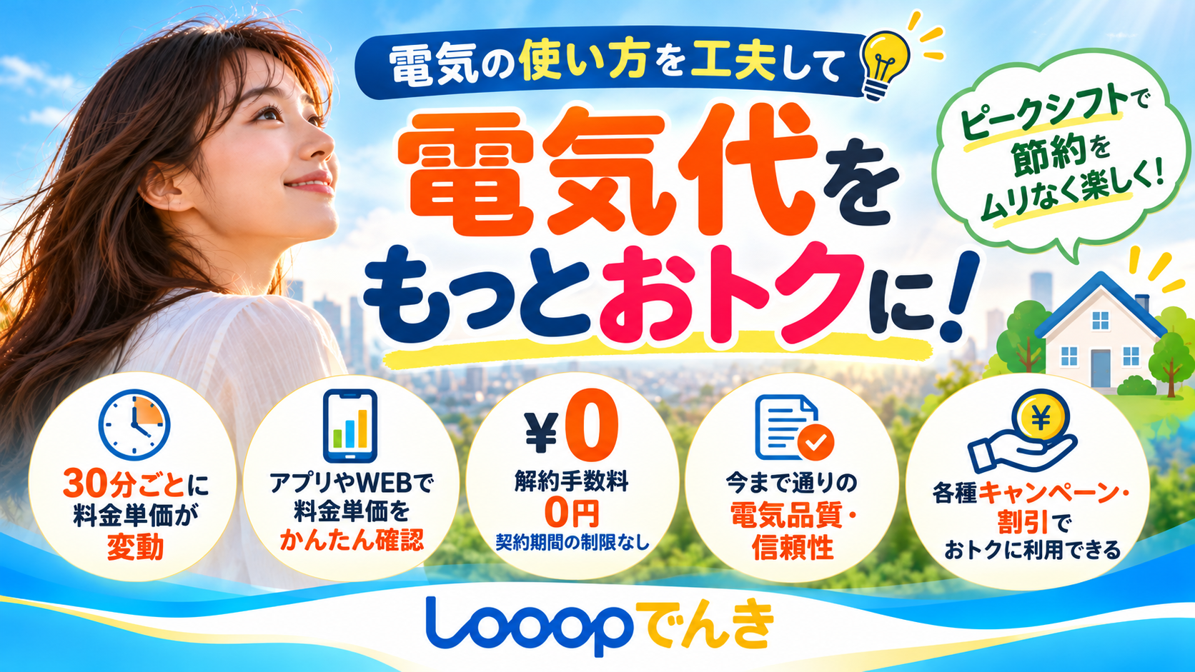 Looopでんきの評判は？電気代の節約につながる仕組みとメリット・デメリットを解説